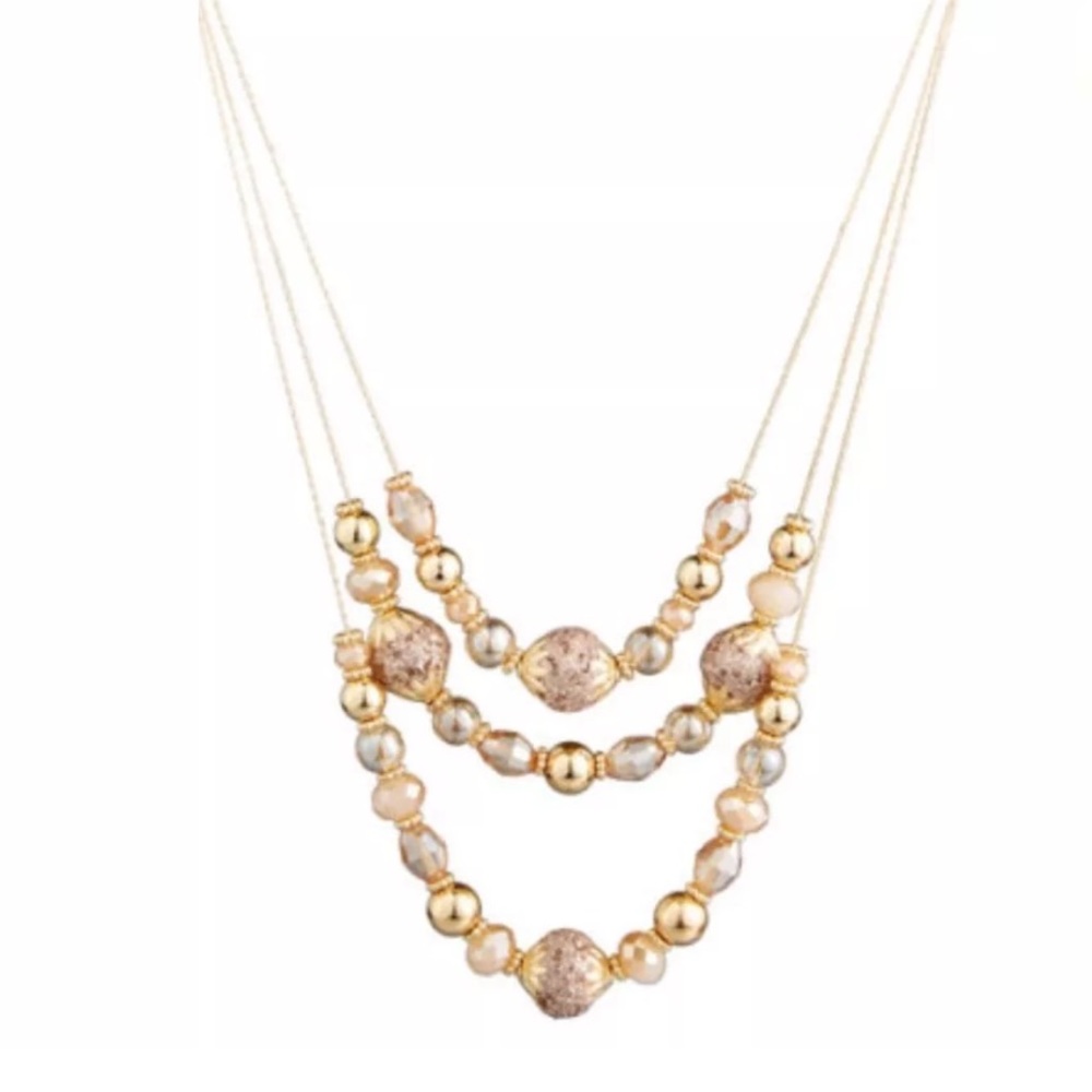 Neiman Marcus Beaded Crystal Necklace